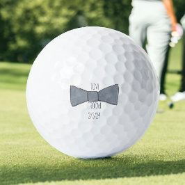 Groom Wedding Custom Golfball