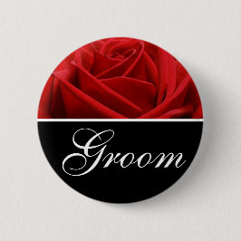 Groom Wedding Designation Buttone Button