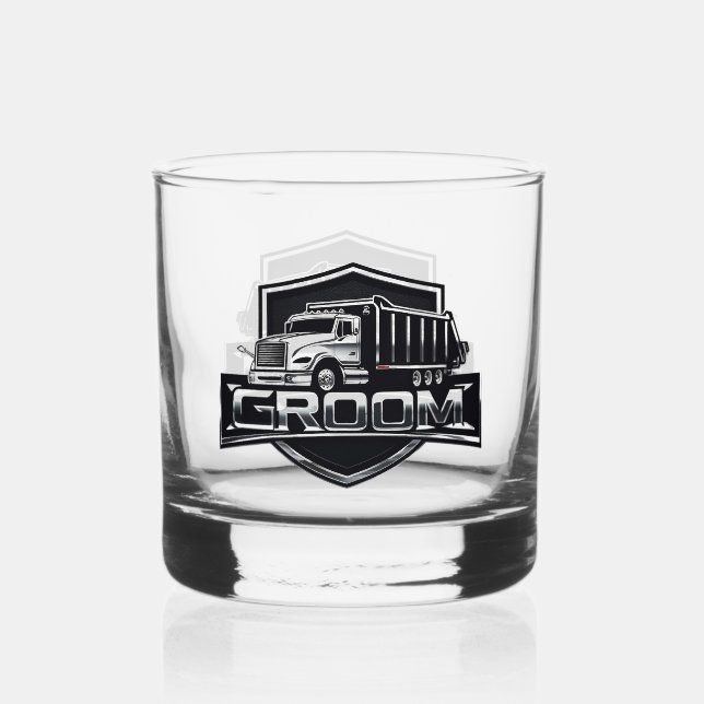 Groom Whiskyglas (Vorderseite)