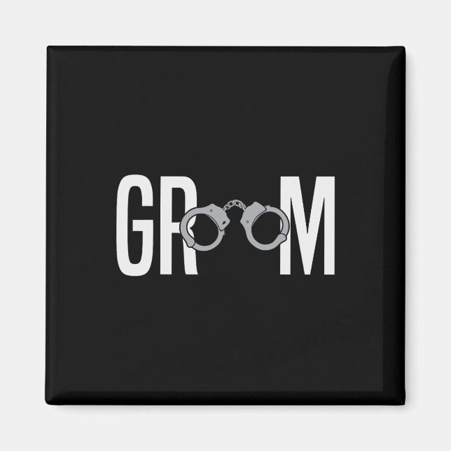 Groom zu Hochzeit 1 Magnet (Vorne)