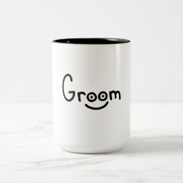 Groom Zweifarbige Tasse