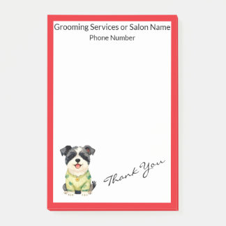 Grooming Pet Personalized Luxury Trendy Collection Post-it Klebezettel
