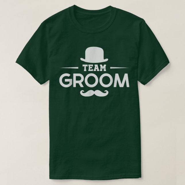 Grooms Bachelor Crew Party Squad Team Groom  T-Shirt (Design vorne)