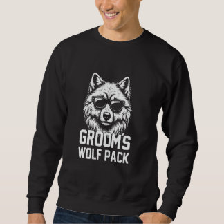 Groom's Bestfriends Wolf Pack Trauzeugen Bachelor Sweatshirt