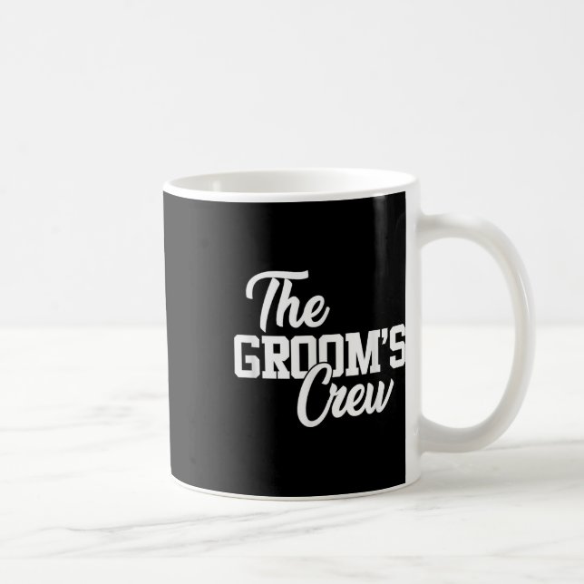 Grooms Crew Funny Wedding oder Bachelor Party Gi Kaffeetasse (Rechts)