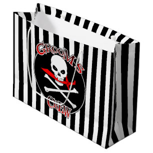 Grooms Crew-Geschenktasche Große Geschenktüte