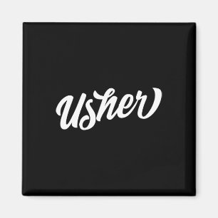 Grooms Crew Usher Bachelor für Groom Magnet