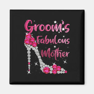 Groom's fabelhafte Mutter Happy Wedding Marrie Magnet