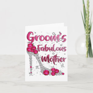 Grooms Fabulous Mother Happy Wedding Mary Verheira Karte