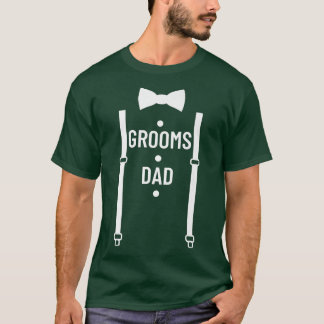 Grooms Vater Hochzeit Vater der Groom Groom T-Shirt