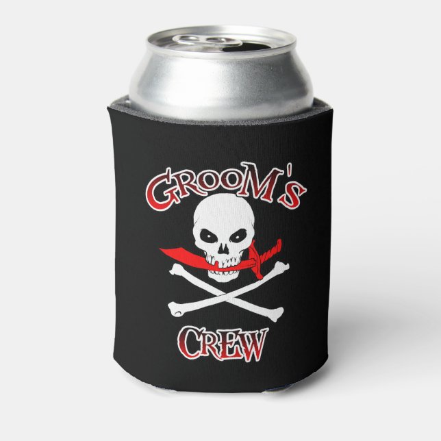 Groomsche Crew Dosenkühler (Kanne Rückseite)