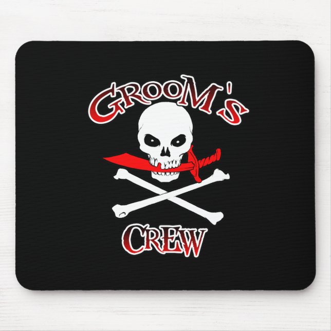Groomsche Crew Mousepad (Vorne)