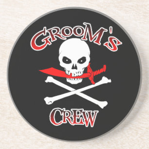 Groomsche Crew Untersetzer