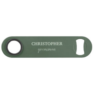 Groomsman Cadeau Personnalisé Monogramme Mariage