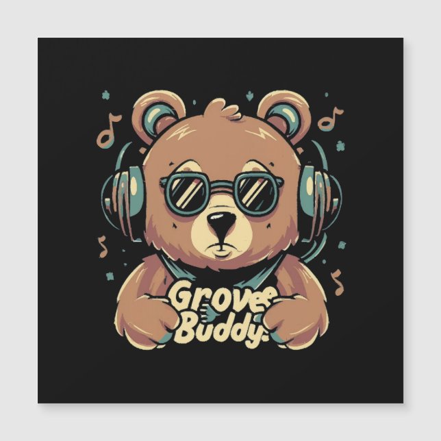 Groove Buddy Magnetkarte (Vorderseite)