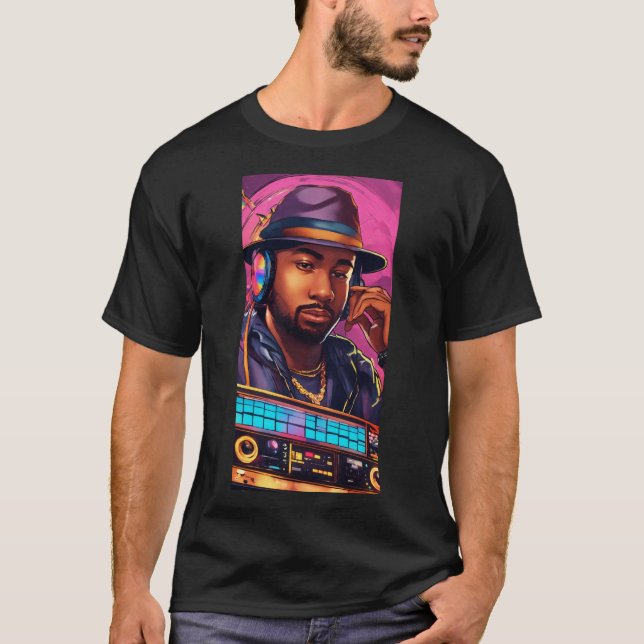 Groove Master DJ T-Shirt - Unleash the Beat!" (Devant)
