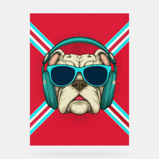 Groove Pup Acrylschild