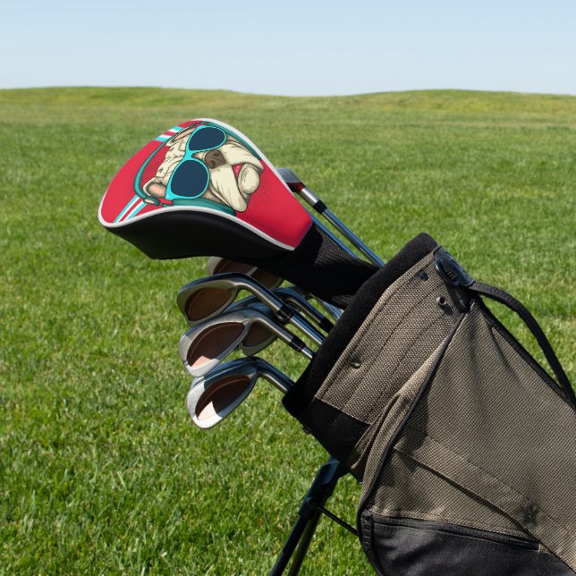 Groove Pup Golf Headcover (In SItu)