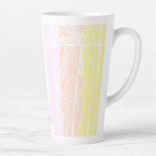 Groovige geometrische abstrakte Pangender-Stolzfla Milchtasse