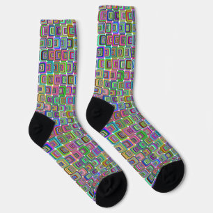 Groovige psychedelische Hippie-artige Thunder_Cove Socken
