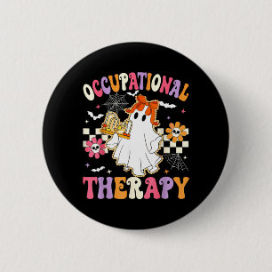 Grooviges Leben eines OT Ergotherapeuten Geistes Button