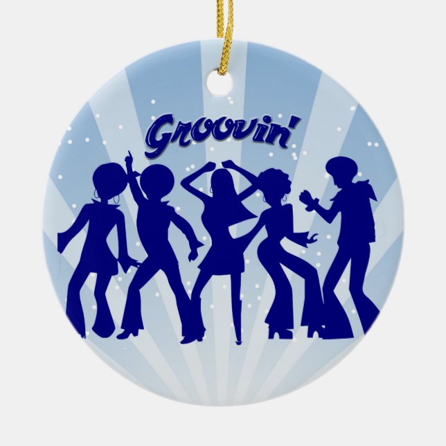 Groovin' Keramik Ornament (Vorne)