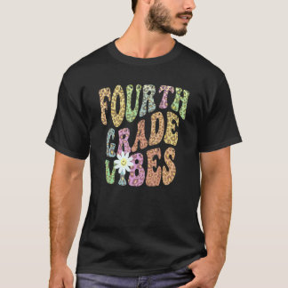 Groovy 4. GRADE VIBES Schullehrer VIRTH Gr Re T-Shirt