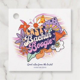 Groovy 70er Bachelorette Good Vibes ID929 Geschenkanhänger