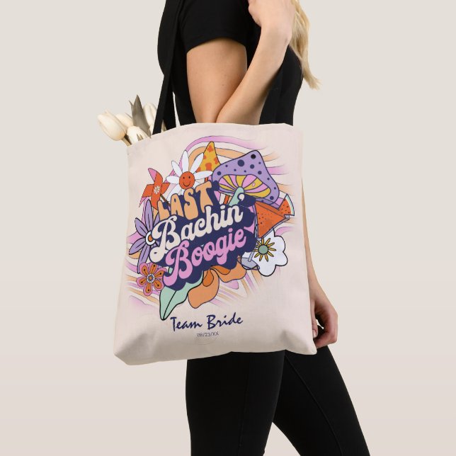 Groovy 70er Bachelorette Team Bride ID929 Tasche (Von Nahem)