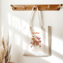 Groovy 70er Hippie Peace Orange Bat Mitzvah Custom