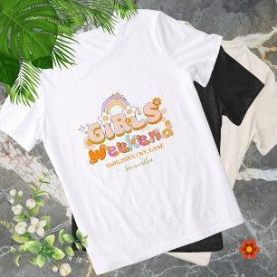 Groovy 70er-Jahre-Junggesellinnen-T-Shirt: Benutze Tri-Blend Shirt