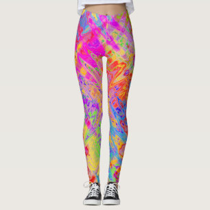 Groovy Abstrakt Leggings