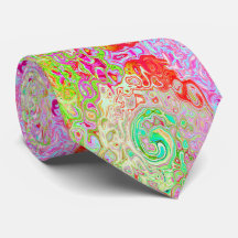 Groovy Abstrakt Retro Pastel Green Liquid Swirl
