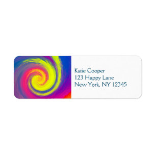 Groovy Abstrakt Spiral Swirl