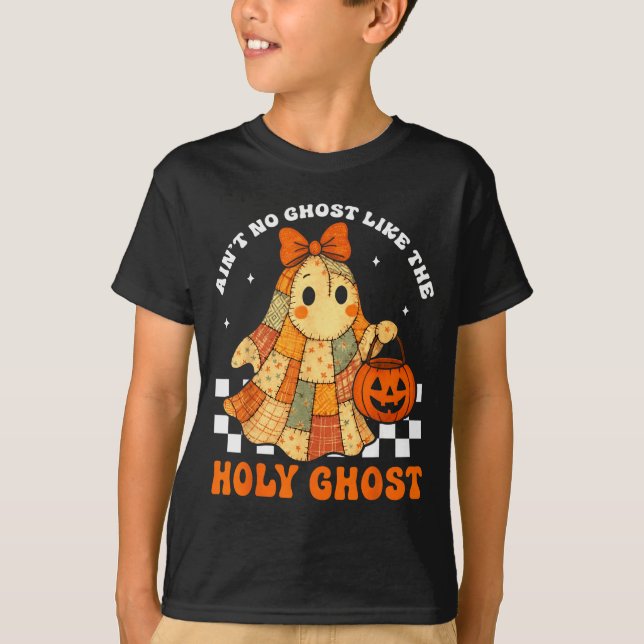Groovy Ain’t No Ghost Like The Holy Christian Hall T-Shirt (Vorderseite)