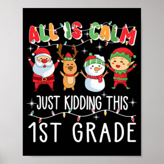Groovy, alles ist ruhig, nur Quatsch, das ist die Poster