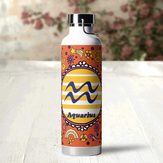 Groovy Aquarius Custom Trinkflasche