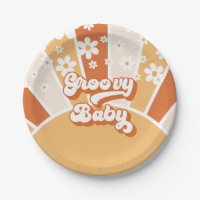 Groovy Baby Retro Sunshine Hippie Baby Dusche