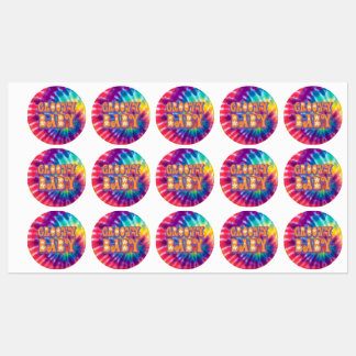 Groovy Baby Stickers Etiketten