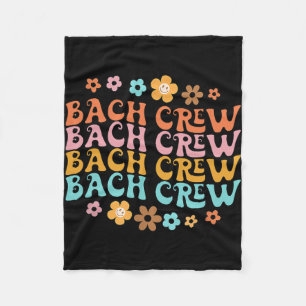Groovy Bach Crew Lustige Junggesellinnen-Abschieds Fleecedecke