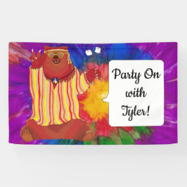 Groovy Bärenbanner Banner