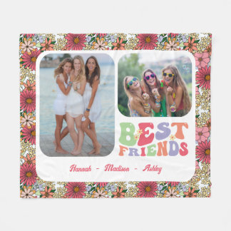 Groovy Best Friends 2 Foto Fleecedecke