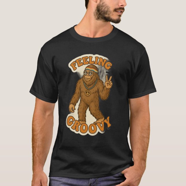 Groovy Bigfoot Tshirt (Vorderseite)