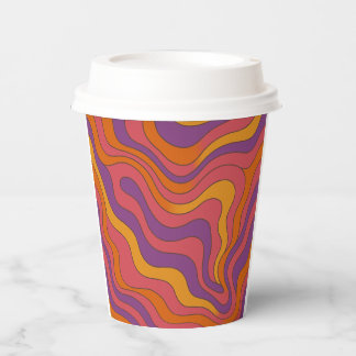 Groovy Birthday Paper Cups Pappbecher