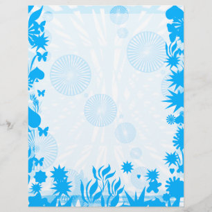 Groovy Blue Fun Coole, einzigartige Design Art