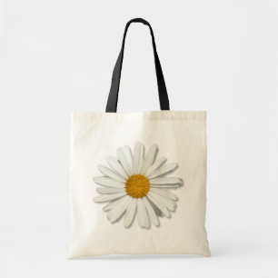 Groovy Blume Kind Weiße Daisy Hippie Blossom Tragetasche
