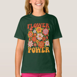Groovy Blume Power Graphic T-Shirt