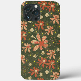 Groovy Blumengrün Case-Mate iPhone Fall Case-Mate iPhone Hülle