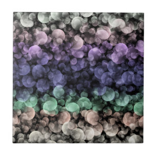 Groovy Boho-Blasen Eklektische Uingender-Stolzflag Fliese