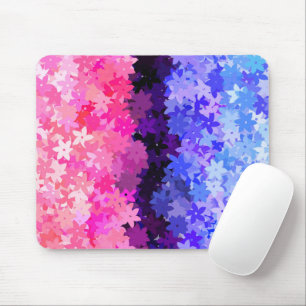 Groovy Boho Quirky Retro Floral Omnisexuelle Stolz Mousepad